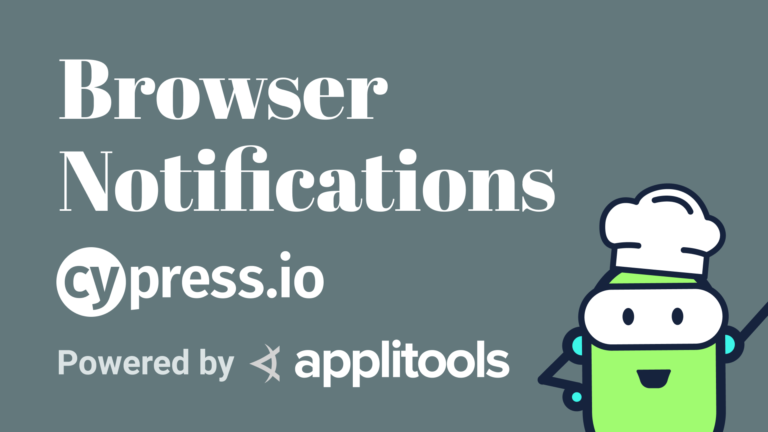 Cypress - Browser Notifications