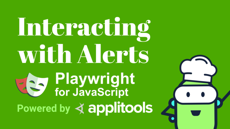 Learn how to interact with alerts in Playwright