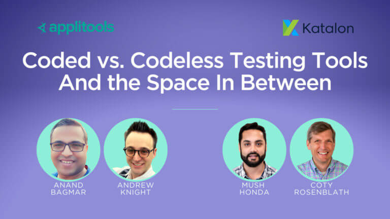 Coded vs. Codeless Testing Tools—And the Space In Between