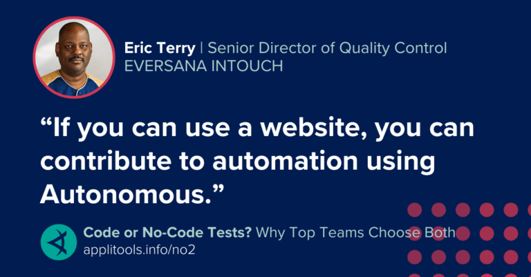 Scaling QA using coded and no-code automation